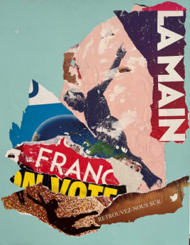 Œuvre contemporaine nommée « La main », Réalisée par MAGALI STRASSI