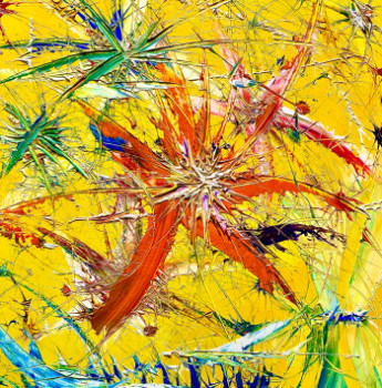 Œuvre contemporaine nommée « 001 », Réalisée par SYUTMARK