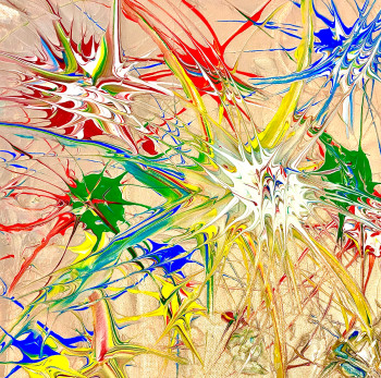 Œuvre contemporaine nommée « 007 », Réalisée par SYUTMARK
