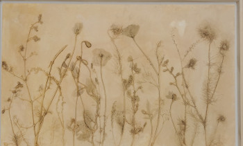 Œuvre contemporaine nommée « Fleurs printanières », Réalisée par JACQUES BOBIN