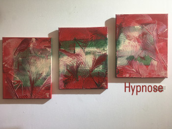 Œuvre contemporaine nommée « Hypnose », Réalisée par MAGA DE MAGAYA