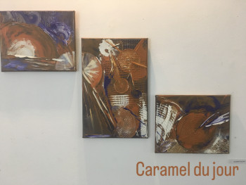 Œuvre contemporaine nommée « Caramel du jour », Réalisée par MAGA DE MAGAYA