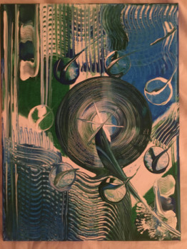 Œuvre contemporaine nommée « In vitro », Réalisée par MAGA DE MAGAYA