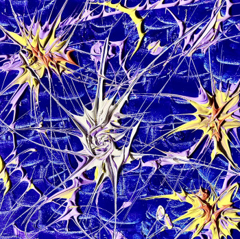 Œuvre contemporaine nommée « 028 », Réalisée par SYUTMARK
