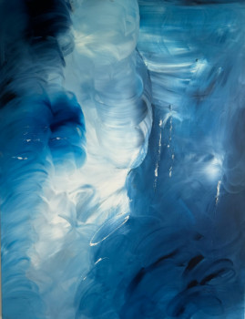 Œuvre contemporaine nommée « Tourbillon blanc », Réalisée par BARTH MROZ