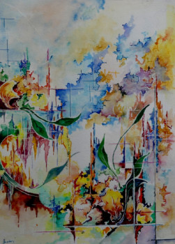 Œuvre contemporaine nommée « Nature », Réalisée par JJOURDAN