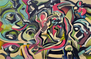 Œuvre contemporaine nommée « FARFADETS », Réalisée par LOUIS LERAY