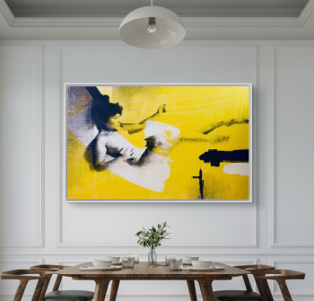 Œuvre contemporaine nommée « Apesanteur I », Réalisée par SARAH DUFAURE