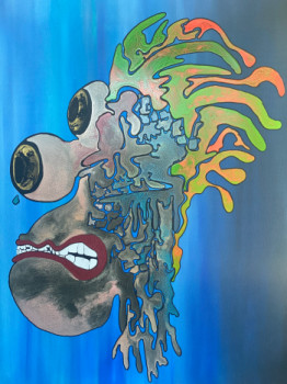 Œuvre contemporaine nommée « Farfelu », Réalisée par LAURENCE MEYRAN