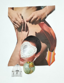 Œuvre contemporaine nommée « Sois sexy », Réalisée par LIELIE SELLIER