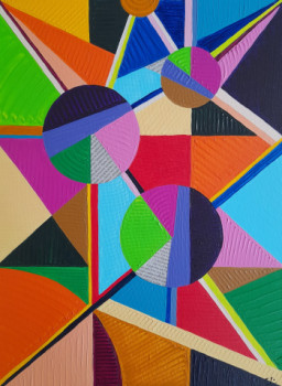 Œuvre contemporaine nommée « Temps I », Réalisée par STéPHANE CANTIN