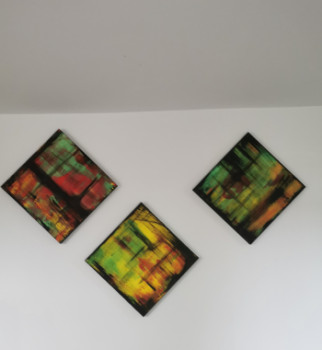 Œuvre contemporaine nommée « Triptyque », Réalisée par AILE