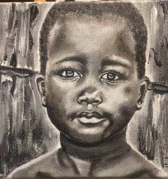 Œuvre contemporaine nommée « MAWULI », Réalisée par DICHE