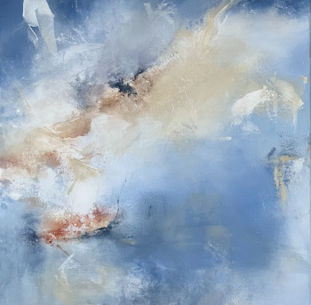 Œuvre contemporaine nommée « L'instant d'après », Réalisée par SANDRINE BELMONT