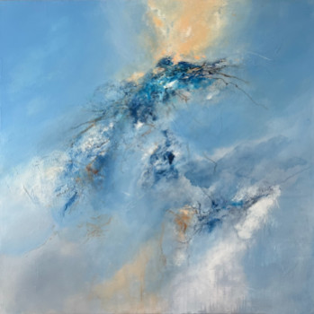 Œuvre contemporaine nommée « L'espace est liberté », Réalisée par SANDRINE BELMONT