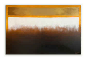 Œuvre contemporaine nommée « E05 Acrylique sur toile 80x120 cm », Réalisée par SäME