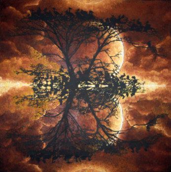 Œuvre contemporaine nommée « tree of life », Réalisée par MOUSSE