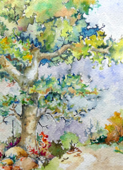 Œuvre contemporaine nommée « Un arbre », Réalisée par JJOURDAN