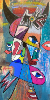 Œuvre contemporaine nommée « Doute », Réalisée par ERIC DOISY