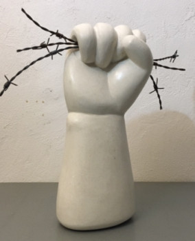 Œuvre contemporaine nommée « La Libérté », Réalisée par MCH