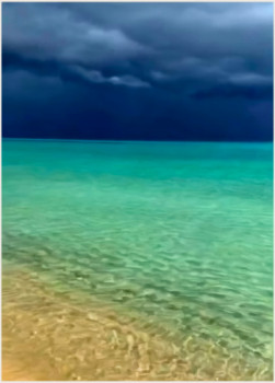 Œuvre contemporaine nommée « Avis de tempête », Réalisée par DOMINIQUE DULOT DIGITAL