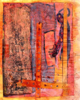Œuvre contemporaine nommée « Chaos harmonieux », Réalisée par SHAKED ADIV ( AVIEZER)