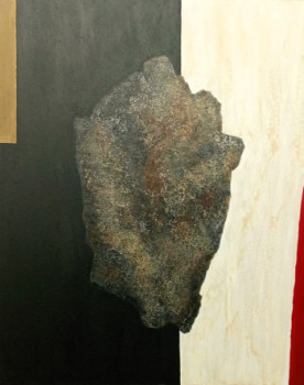 Œuvre contemporaine nommée « Corazón de Lava nº12 », Réalisée par DE JUAN