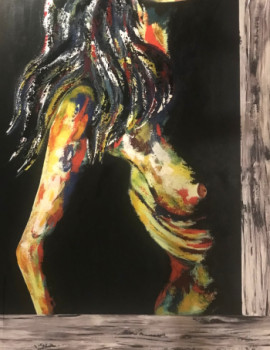 Œuvre contemporaine nommée « Skiny », Réalisée par ALEXIA GONDOUX