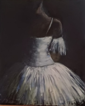 Œuvre contemporaine nommée « Ballerine #4 », Réalisée par FLORE.M