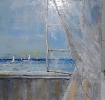 Œuvre contemporaine nommée « Vue sur mer », Réalisée par SOFIE