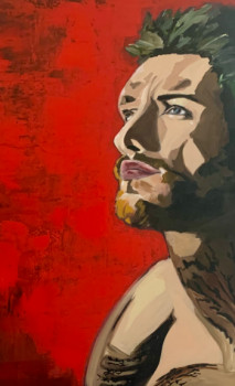 Œuvre contemporaine nommée « Homme 2025 », Réalisée par BEAROBIN T
