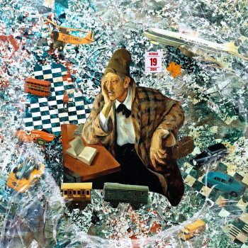 Œuvre contemporaine nommée « Le marchand de jouets », Réalisée par THIERRY SARRA