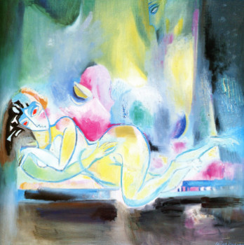 Œuvre contemporaine nommée « Solitude », Réalisée par LOUIS CAILLAUD D'ANGERS