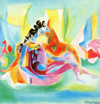 Œuvre contemporaine nommée « Parfum d'amour », Réalisée par LOUIS CAILLAUD D'ANGERS