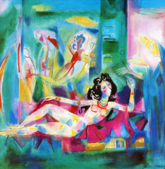 Œuvre contemporaine nommée « Taquineries », Réalisée par LOUIS CAILLAUD D'ANGERS