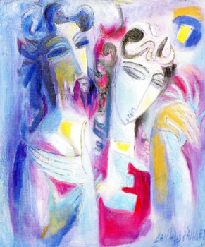 Œuvre contemporaine nommée « Tendresse », Réalisée par LOUIS CAILLAUD D'ANGERS