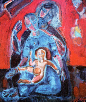 Œuvre contemporaine nommée « Paix sur le Monde », Réalisée par LOUIS CAILLAUD D'ANGERS