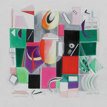 Œuvre contemporaine nommée « Matin clair III », Réalisée par LOUIS CAILLAUD D'ANGERS