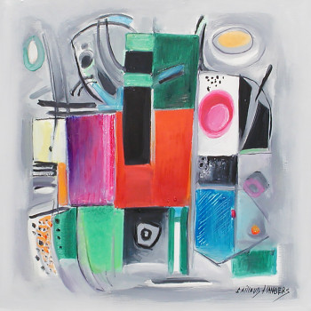 Œuvre contemporaine nommée « Matin clair IV », Réalisée par LOUIS CAILLAUD D'ANGERS