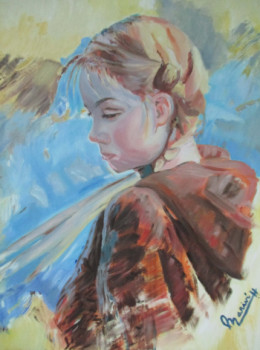 Œuvre contemporaine nommée « Niña Pintora », Réalisée par MARIVí