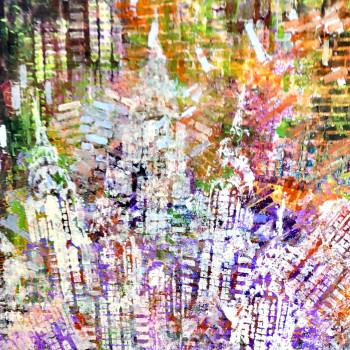 Œuvre contemporaine nommée « Manhattan », Réalisée par MUMU