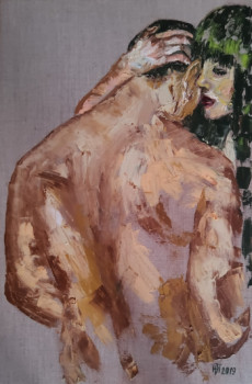 Œuvre contemporaine nommée « Love Torso1 », Réalisée par HéLèNE DE TYNDARE