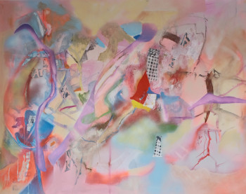 Œuvre contemporaine nommée « EVEIL », Réalisée par B'SATY