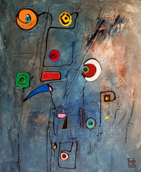 Œuvre contemporaine nommée « ThebArt-3 », Réalisée par THEB