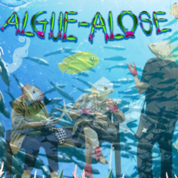 Œuvre contemporaine nommée « Algues », Réalisée par SEA HEART COMPANY