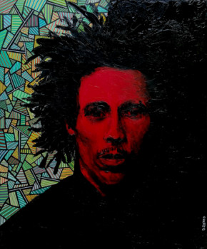 Œuvre contemporaine nommée « MES ÉTOILES NOIRES #2 », Réalisée par D20100