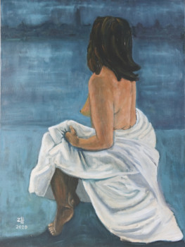 Œuvre contemporaine nommée « Parfum de femme / Scent of a Woman / Profumo di donna 04 », Réalisée par JEAN-FRANçOIS ZANETTE