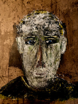 Œuvre contemporaine nommée « Louis », Réalisée par A.FRIEDLI
