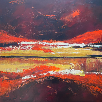 Œuvre contemporaine nommée « RAYONNEMENTS », Réalisée par DANY LACHAUD