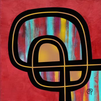 Œuvre contemporaine nommée « le Voyage de la Vie », Réalisée par CANDY MARY